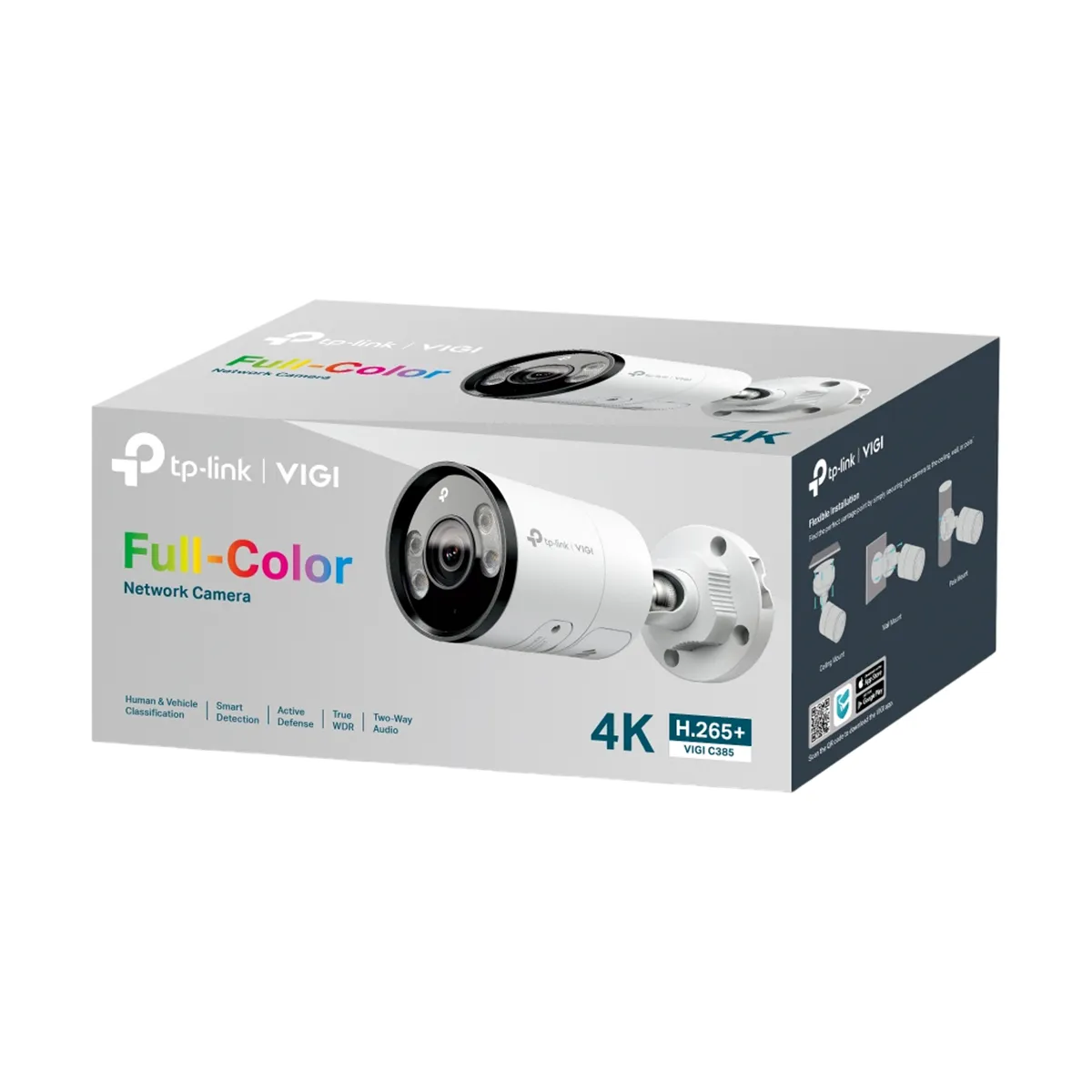 Cámara Seguridad Exterior Tp-link Vigi C385 8mp Full Color