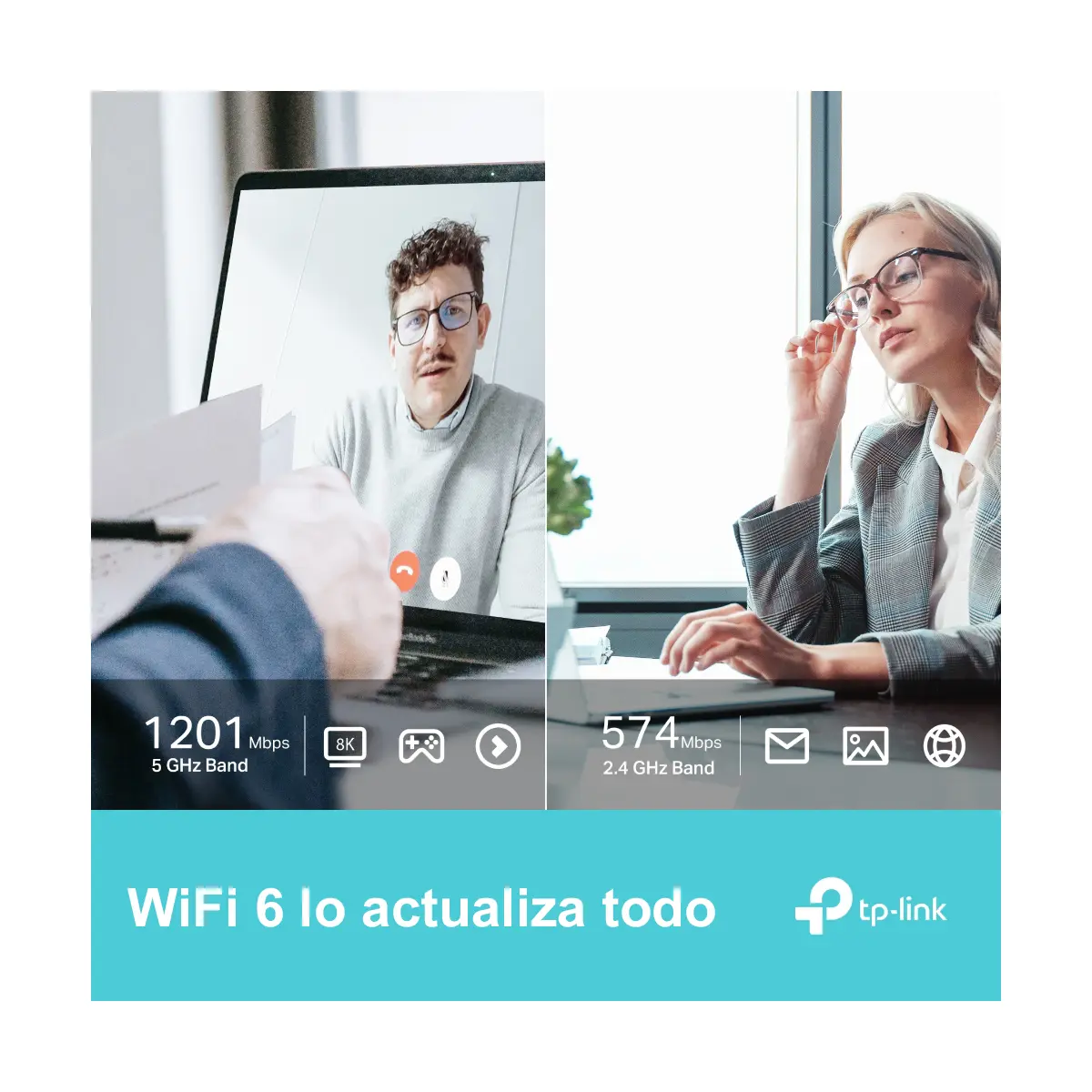 Antena Usb Wifi 6 Tp-link Tx20u Doble Banda 1800 Mbps