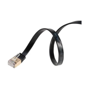 CABLE RED CAT 7 U/FTP 2 MTS - NEGRO - COBRE