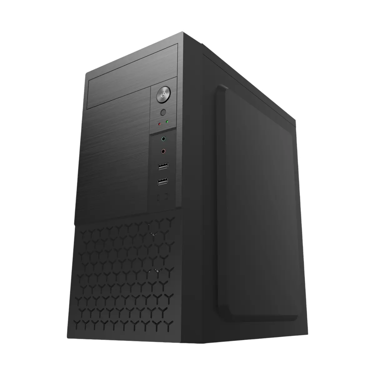 GABINETE PC SHOT GAMING SHOT-FA-5015| FUENTE + COMBO COMPLETO | NEGRO