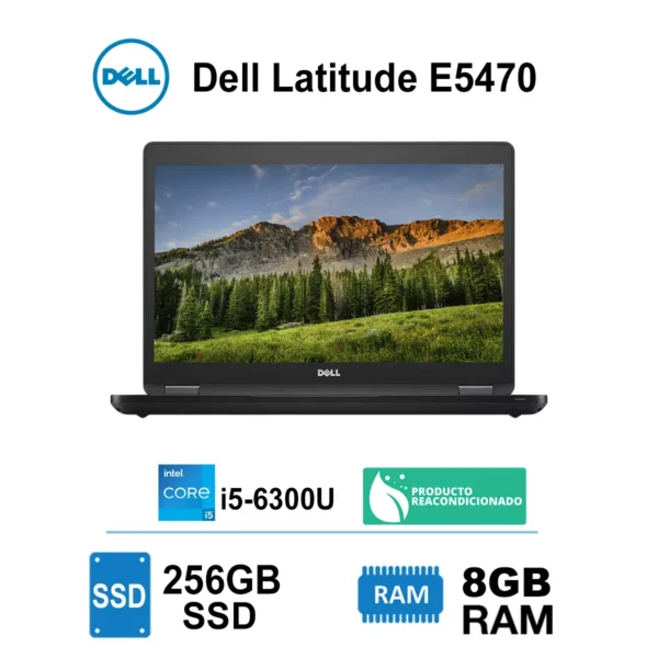 Laptop Notebook Dell Core I5 8gb Ram Ssd 256gb Win11 5470