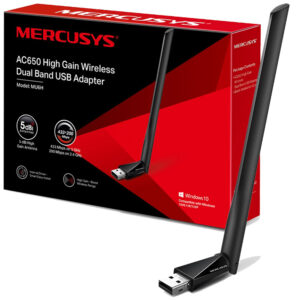 Adaptador Usb Wifi Mercusys Mu6h Alto Alcance 2.4Ghz y 5Ghz