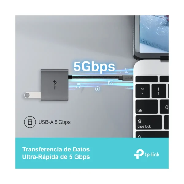 HUB USB TP-LINK UH3020C TIPO C A 3 PUERTOS