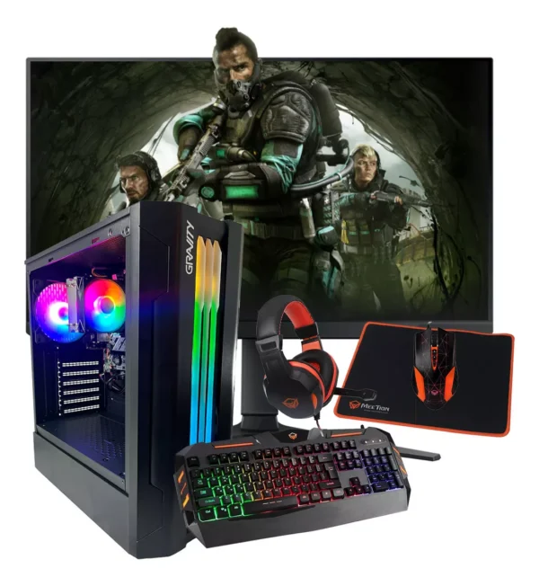 Pc Gamer Full Ryzen 5 Completa Armada 32gb Ram Ssd M2 512gb