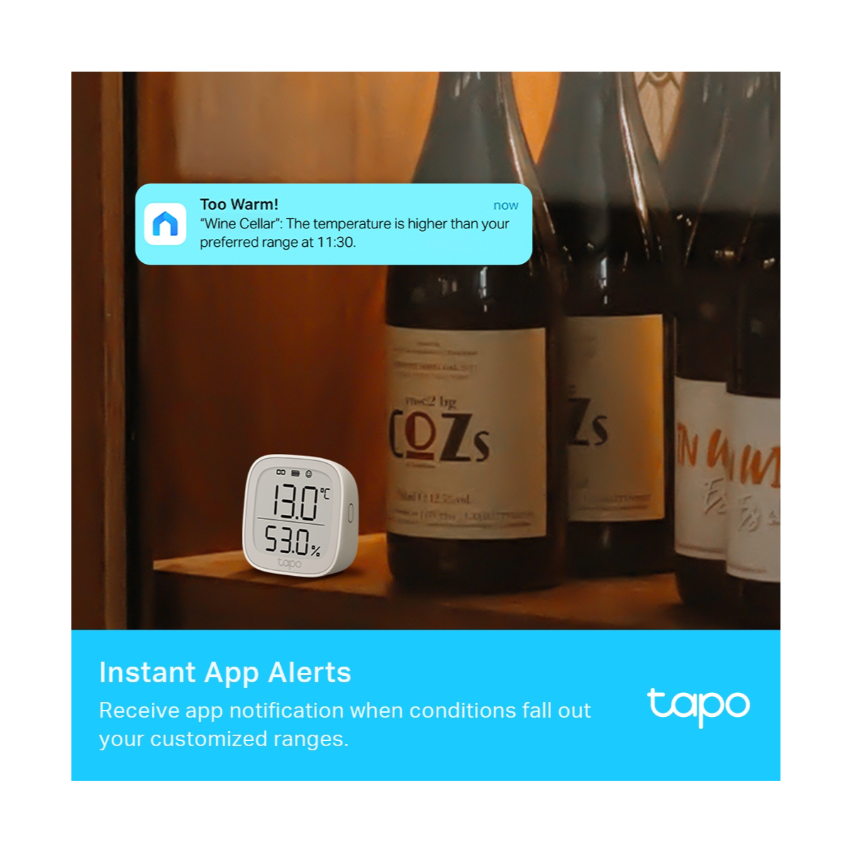 Sensor Smart Home Temperatura Humedad TP-LINK Tapo T315 V1.0