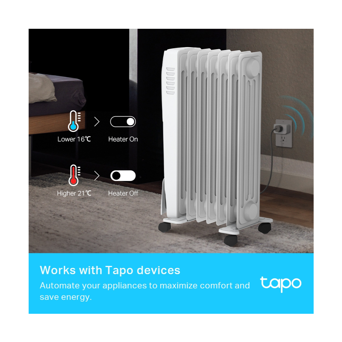 Sensor Smart Home Temperatura Humedad TP-LINK Tapo T315 V1.0