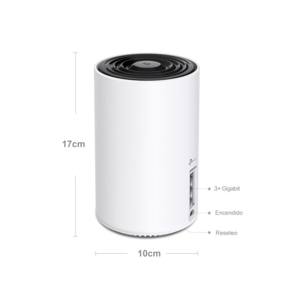 Sistema Wi-fi Mesh Tp-link Deco Xe75 Pack X3 5400mbps Wi-fi6