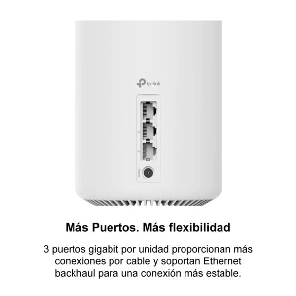 Sistema Wi-fi Mesh Tp-link Deco Xe75 Pack X3 5400mbps Wi-fi6