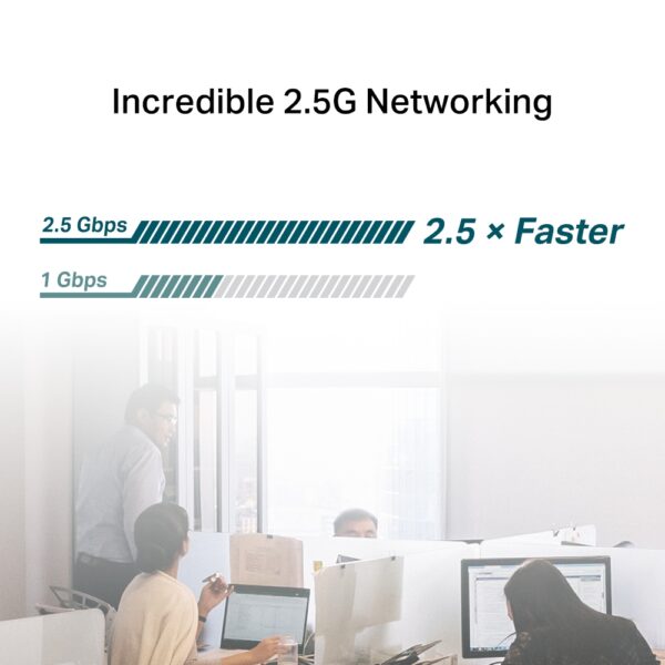 Tarjeta Red Tp-link Gigabit Pci Express Tx201 de 2.5 Gigabit