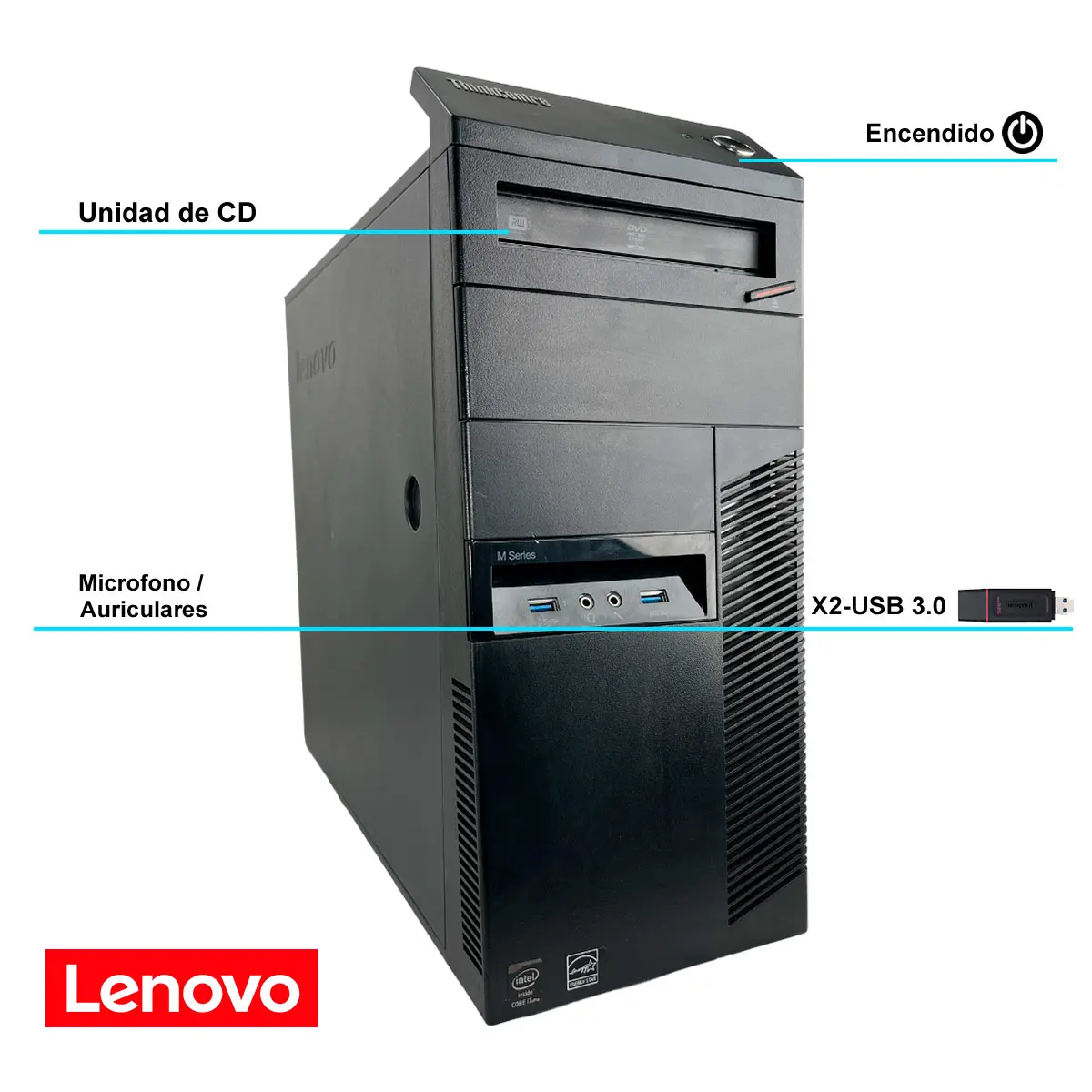 Torre Pc I5 - 16gb Ram - 500gb Hdd - Win10 Para Oficina -980