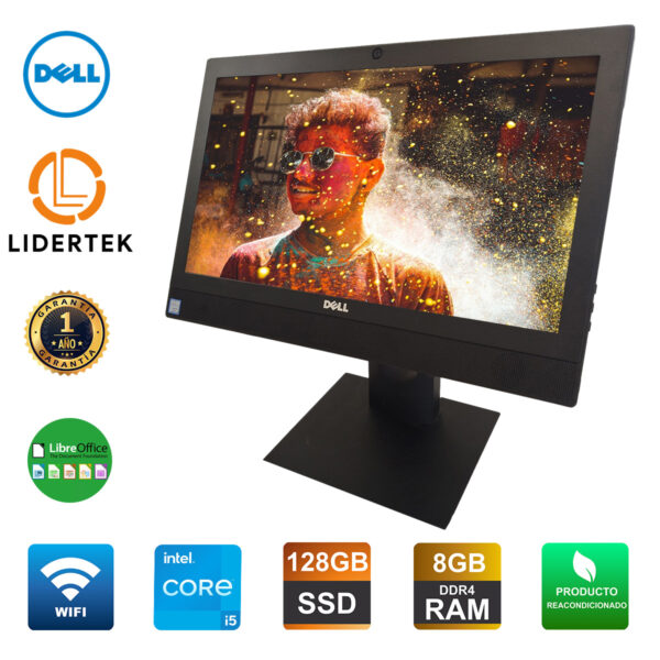 AIO I5-7500 - 8GB RAM - 128GB SSD - 19.5'' - DELL 3050