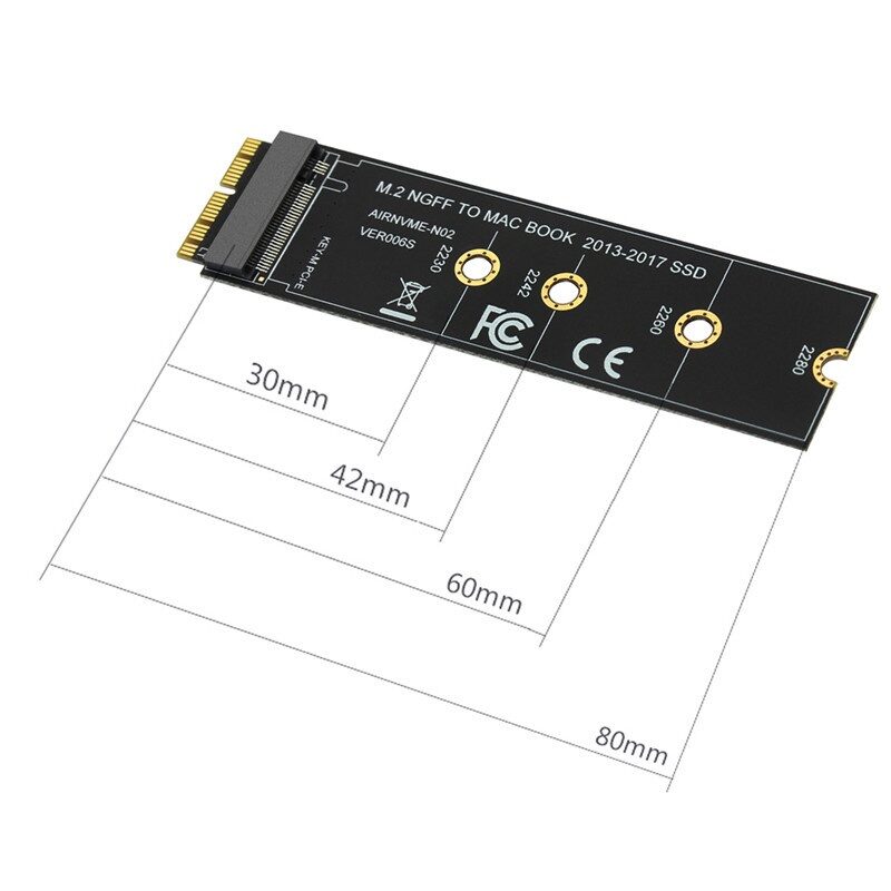 Adaptador M.2 NVMe SSD a MacBook PCI-E - Alto Rendimiento