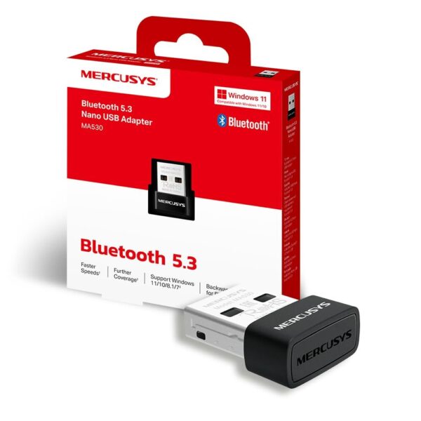 Adaptador Nano USB BLUETOOTH 5.3 - MA530 - MERCUSYS