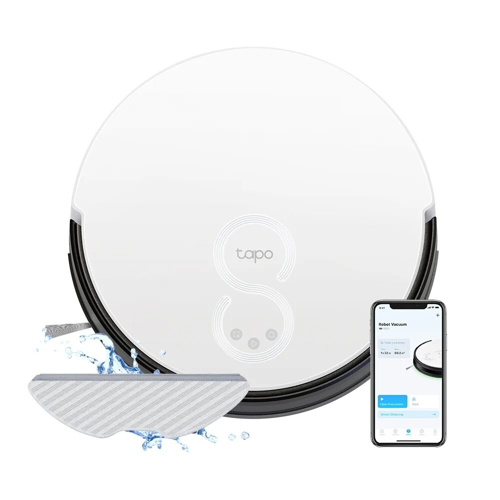Aspiradora Robot Trapeadora 5300pa Mapeo Tp-link Tapo Rv20