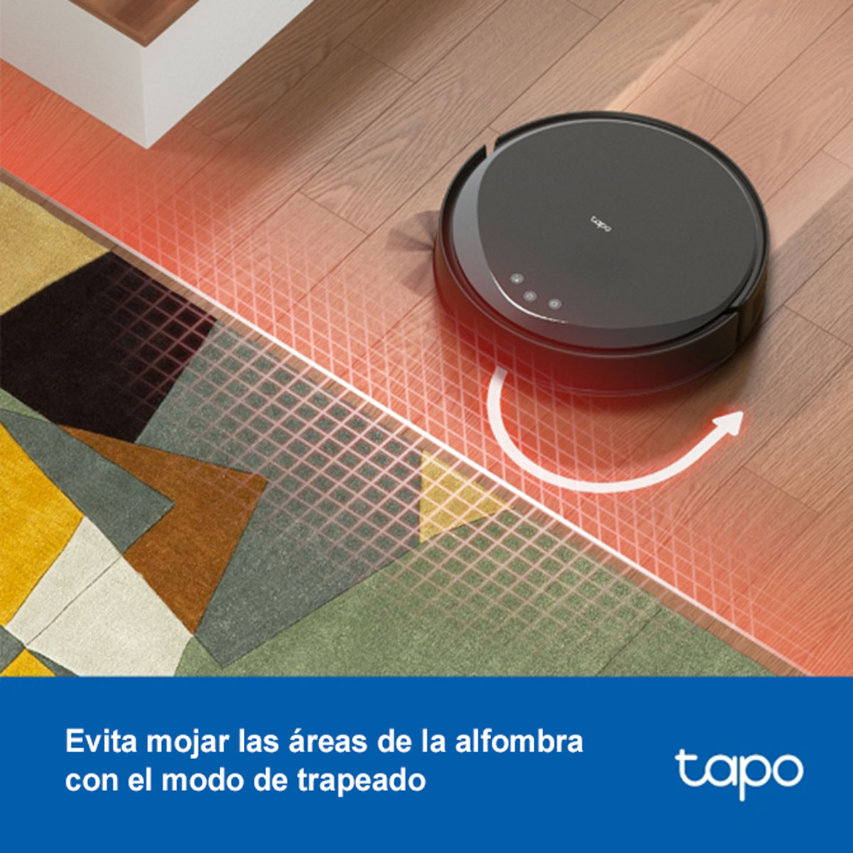 Aspiradora Robot Trapeadora 5300pa Mapeo Tp-link Tapo Rv20