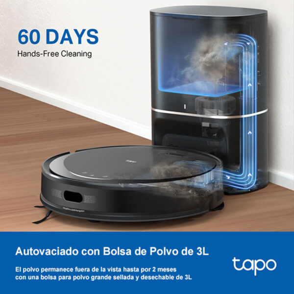 Aspiradora Robot Trapeadora 5300pa Mapeo Tp-link Tapo Rv20