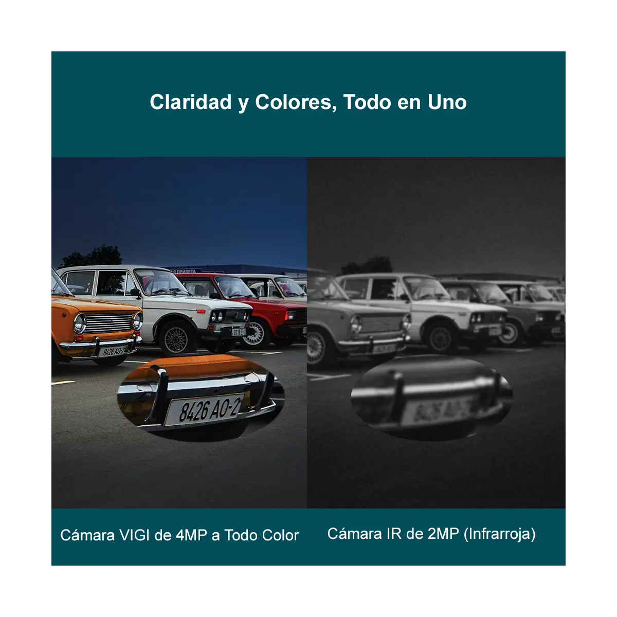 CAMARA IP EXTERIOR PTZ 360º - VIGI C540V 4MP - FULL COLOR - AUDIO - 12v