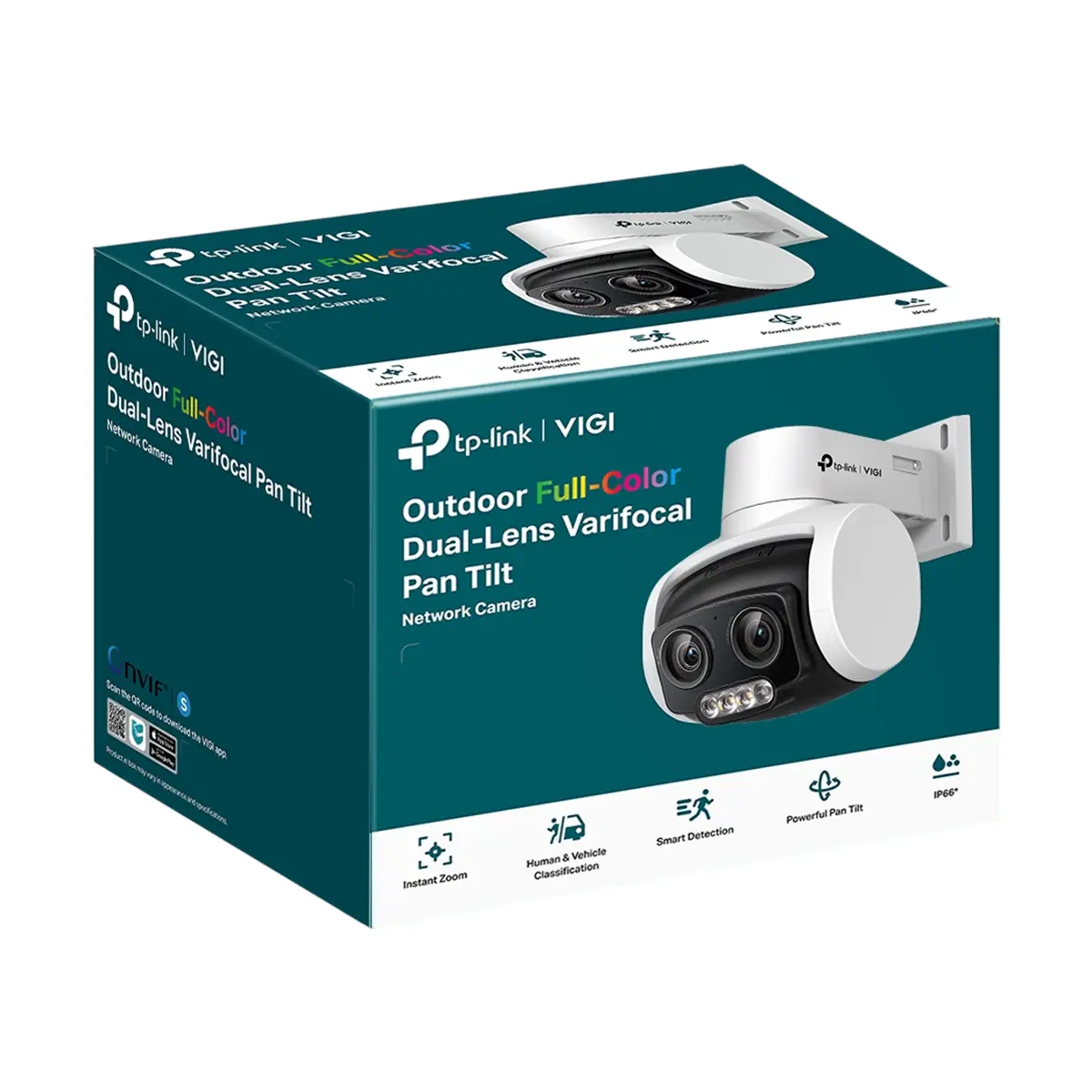 CAMARA IP EXTERIOR PTZ 360º - VIGI C540V 4MP - FULL COLOR - AUDIO - 12v