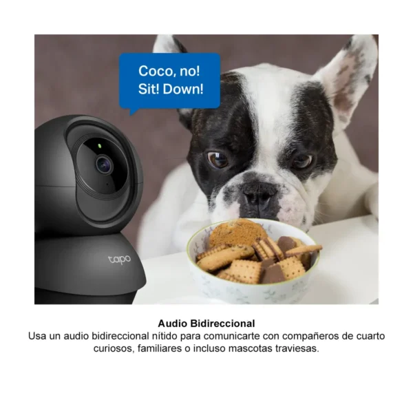 CAMARA IP INTERIOR 360º - TAPO C211 NEGRA