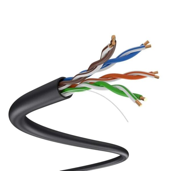 Cable Red Utp Ethernet Cat5e Exterior 100% Cobre 100mts