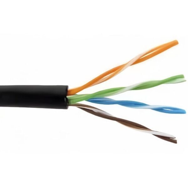 Cable Red Utp Ethernet Cat5e Exterior 100% Cobre 100mts