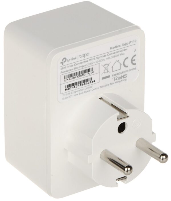 ENCHUFE INTELIGENTE TP-LINK TAPO P110 16A - KIT X1