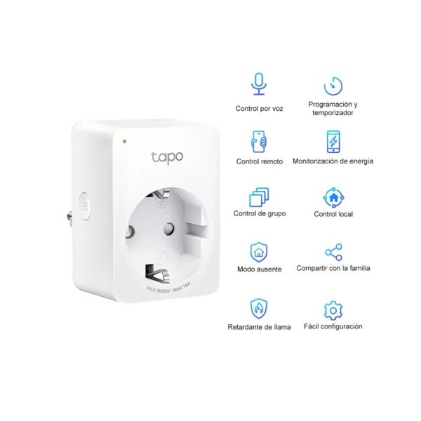 ENCHUFE INTELIGENTE TP-LINK TAPO P110 16A - KIT X1