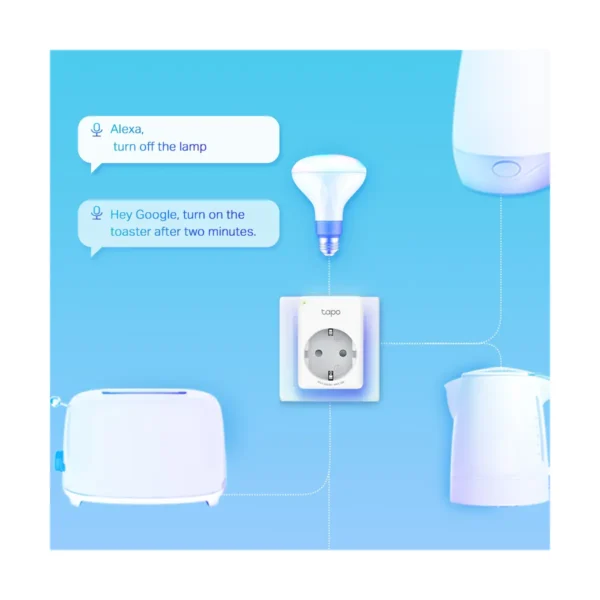 ENCHUFE INTELIGENTE TP-LINK TAPO P110 16A - KIT X1