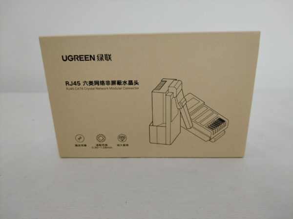 FICHA RJ45 CAT6 Ugreen - x100