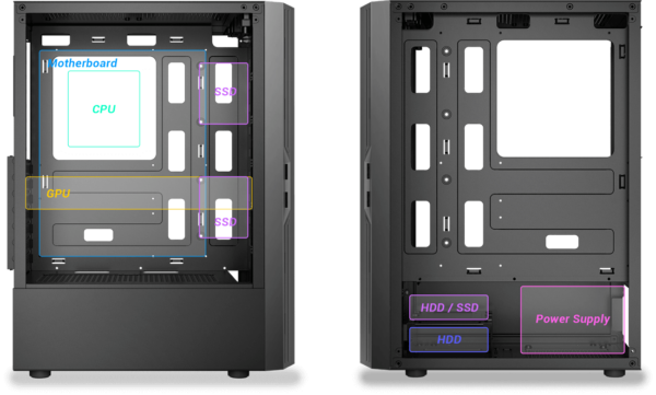 GABINETE PC AX20 ELITE - ANTEC