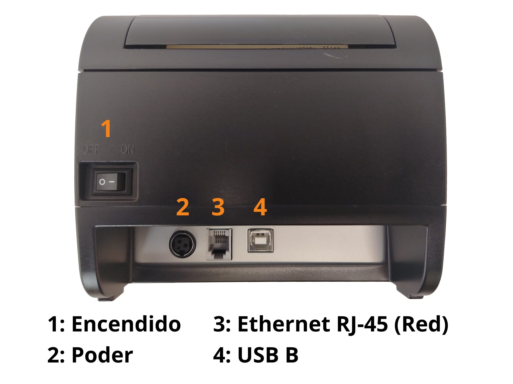 Impresora Termica Etiquetas USB Xl-Scan Rp8020U Papel 80 mm
