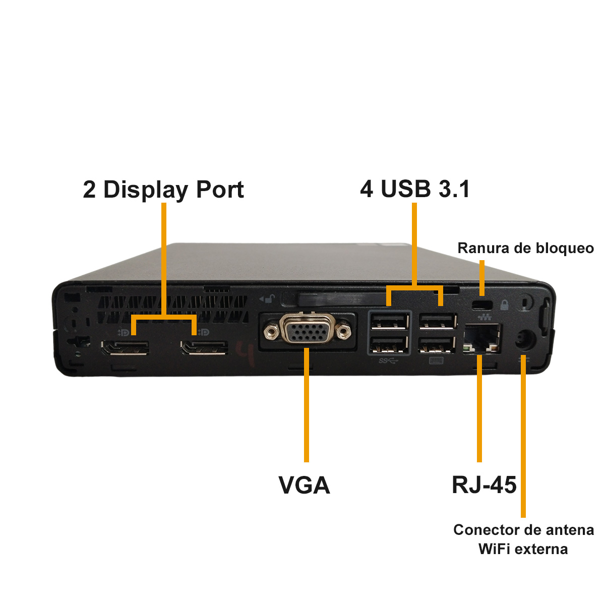 Mini Pc Escritorio Hp Core i5 16gb Ram Windows 11 Pro