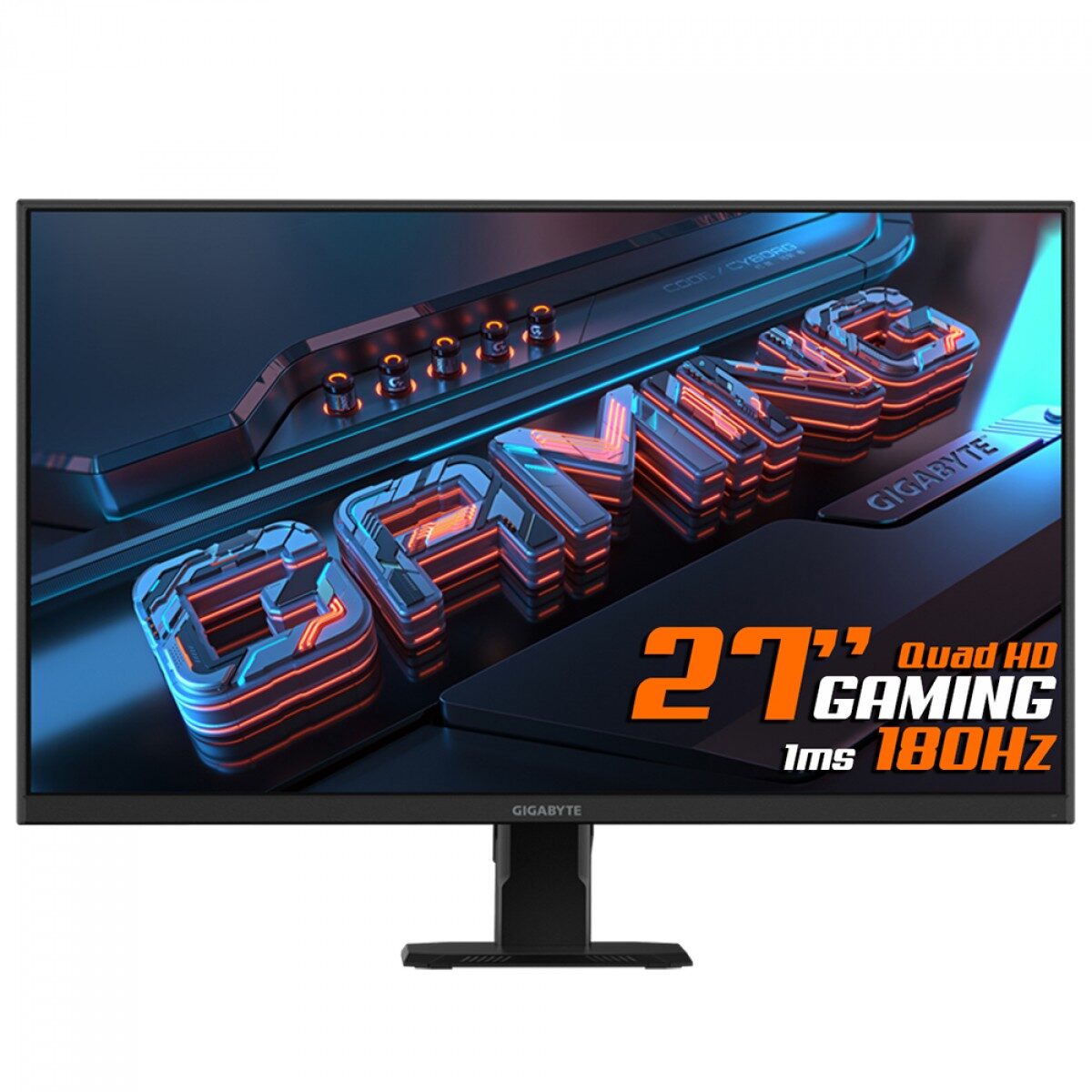 Monitor Gamer Qhd Ss Ips Hdmi Dp 180 Hz 1ms GYGABYTE 27”