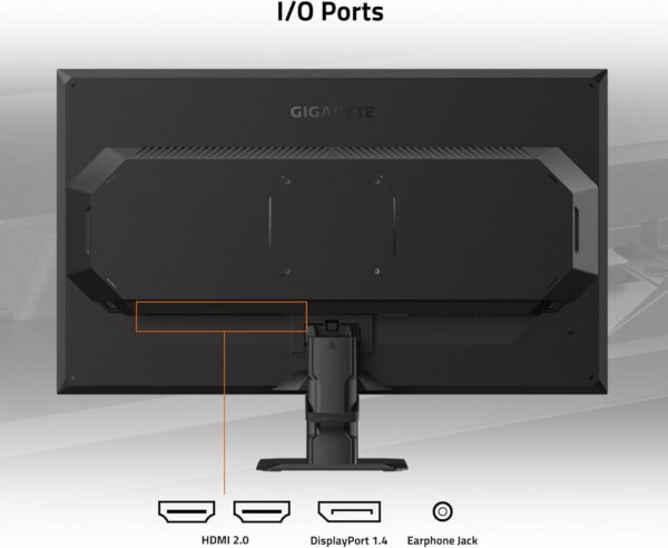 Monitor Gamer Qhd Ss Ips Hdmi Dp 180 Hz 1ms GYGABYTE 27”