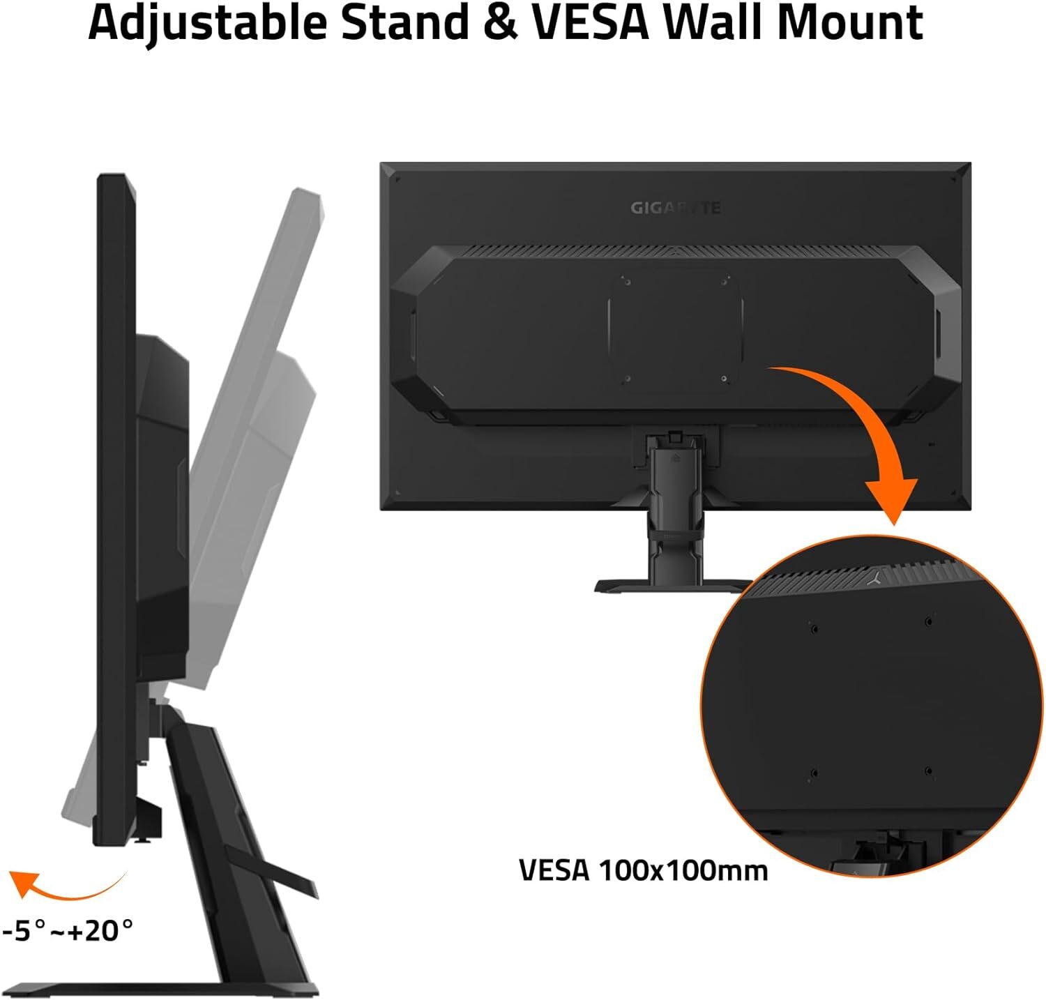 Monitor Gamer Qhd Ss Ips Hdmi Dp 180 Hz 1ms GYGABYTE 27”