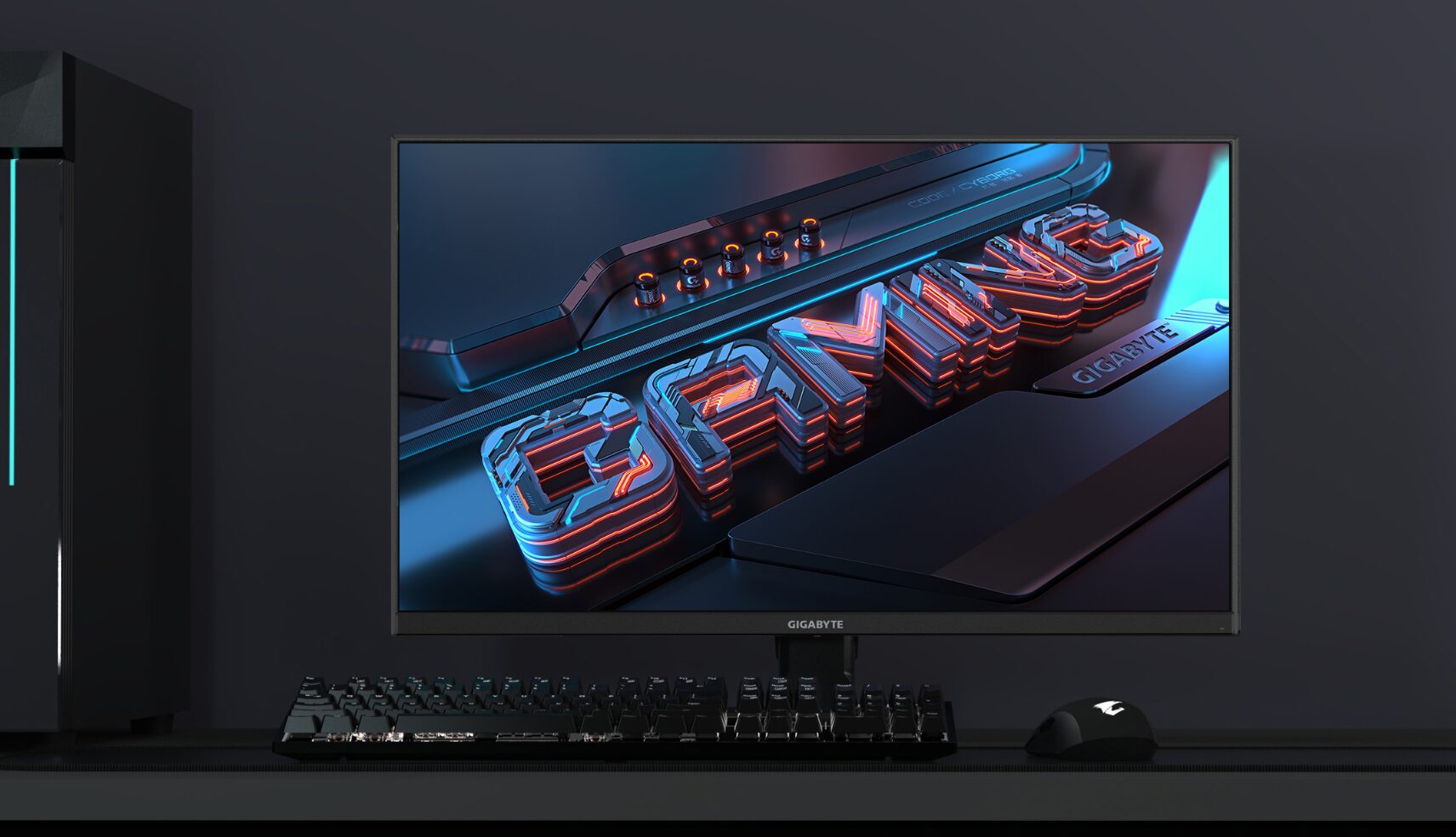 Monitor Gamer Qhd Ss Ips Hdmi Dp 180 Hz 1ms GYGABYTE 27”