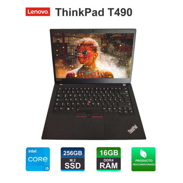 NOTEBOOK I5-8365U - 16GB / 256GB SSD - 14" - LENOVO T490