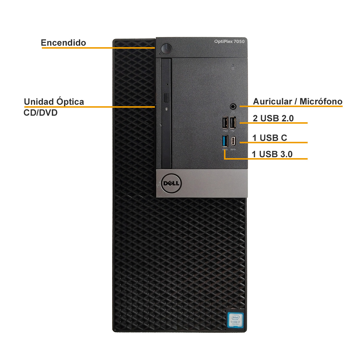 Pc Computadora Escritorio Core i7-6700 64gb Ram 256gb Ssd