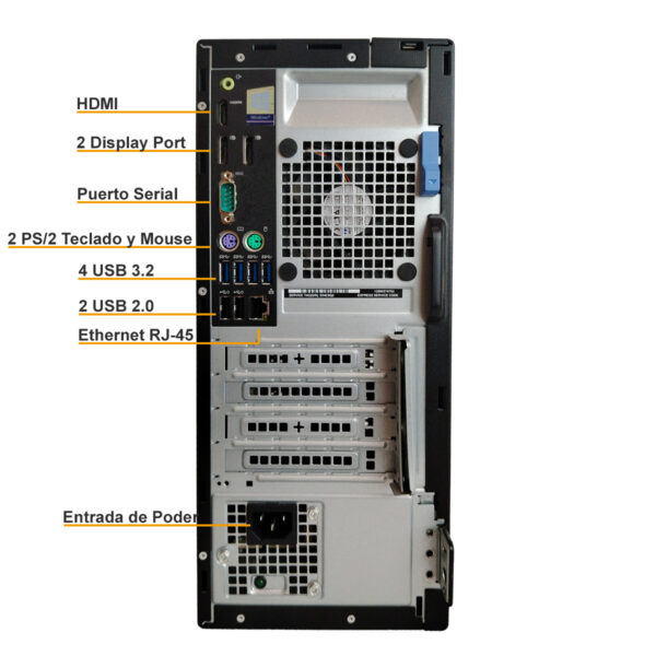 Pc Computadora Escritorio Core i7-6700 64gb Ram 256gb Ssd