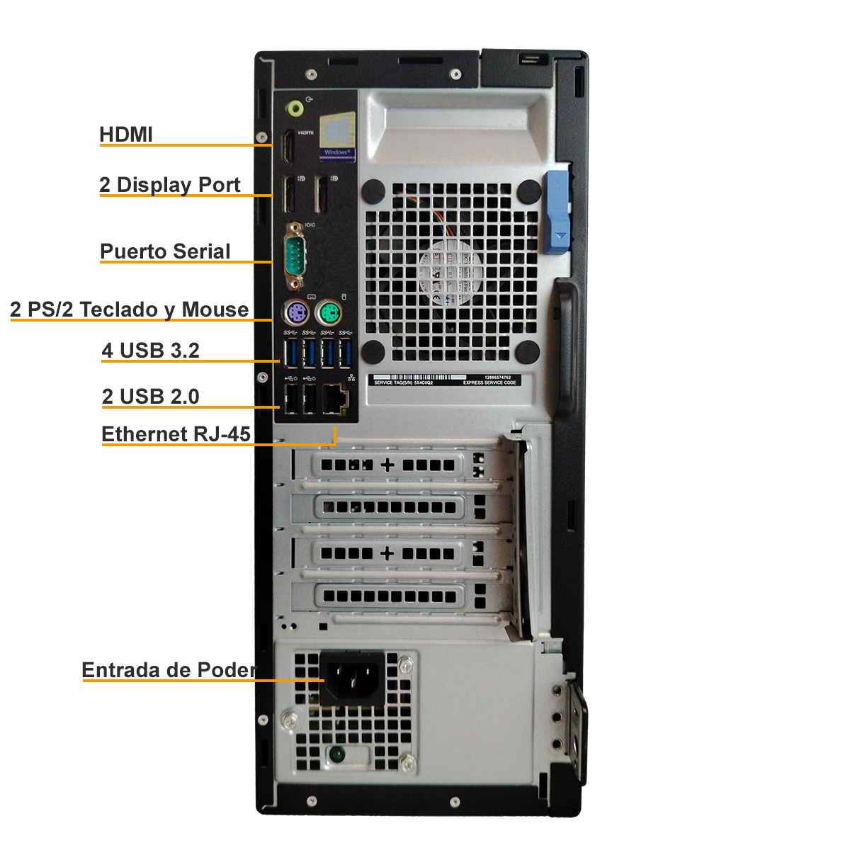 Pc Computadora Escritorio Core i7-6700 64gb Ram 256gb Ssd
