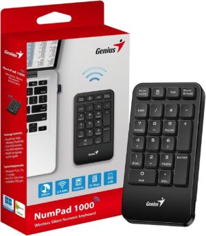 Teclado Numérico Inalámbrico USB 21 Teclas Genius NumPad1000