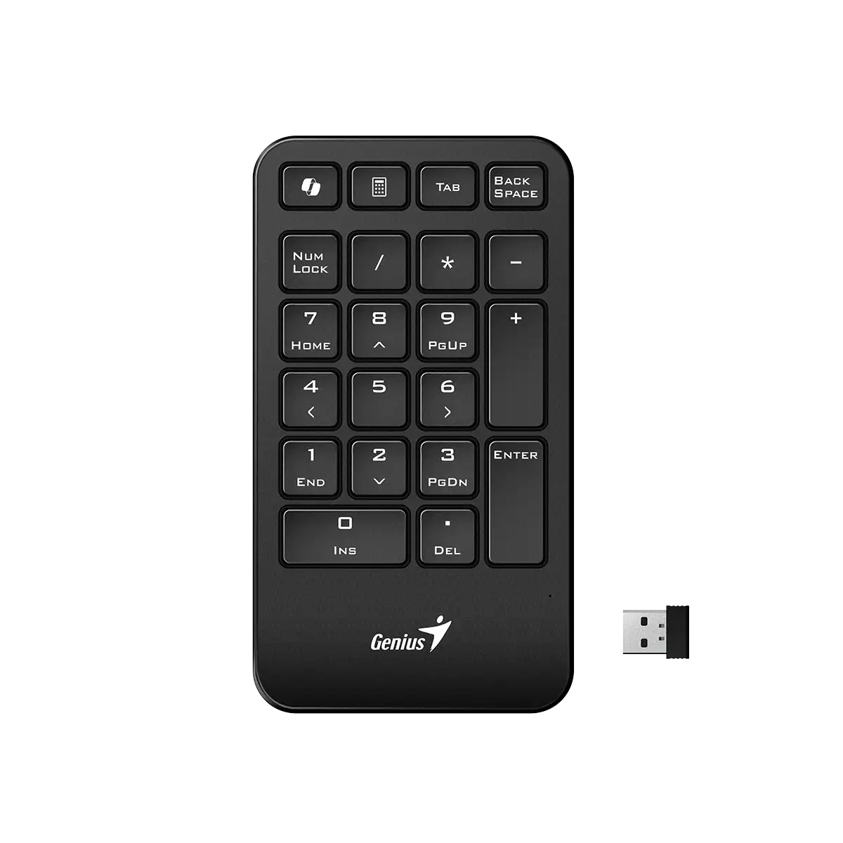 Teclado Numérico Inalámbrico USB 21 Teclas Genius NumPad1000