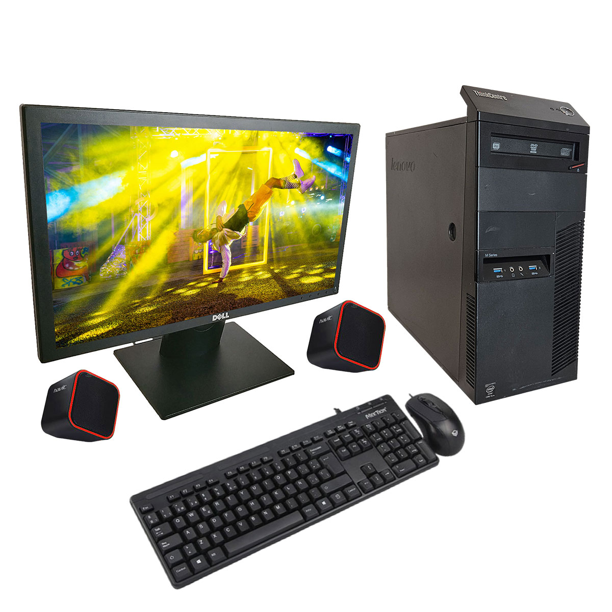 Torre Pc Completa i5 - 12gb Ram - 480gb Ssd + Monitor + Wifi