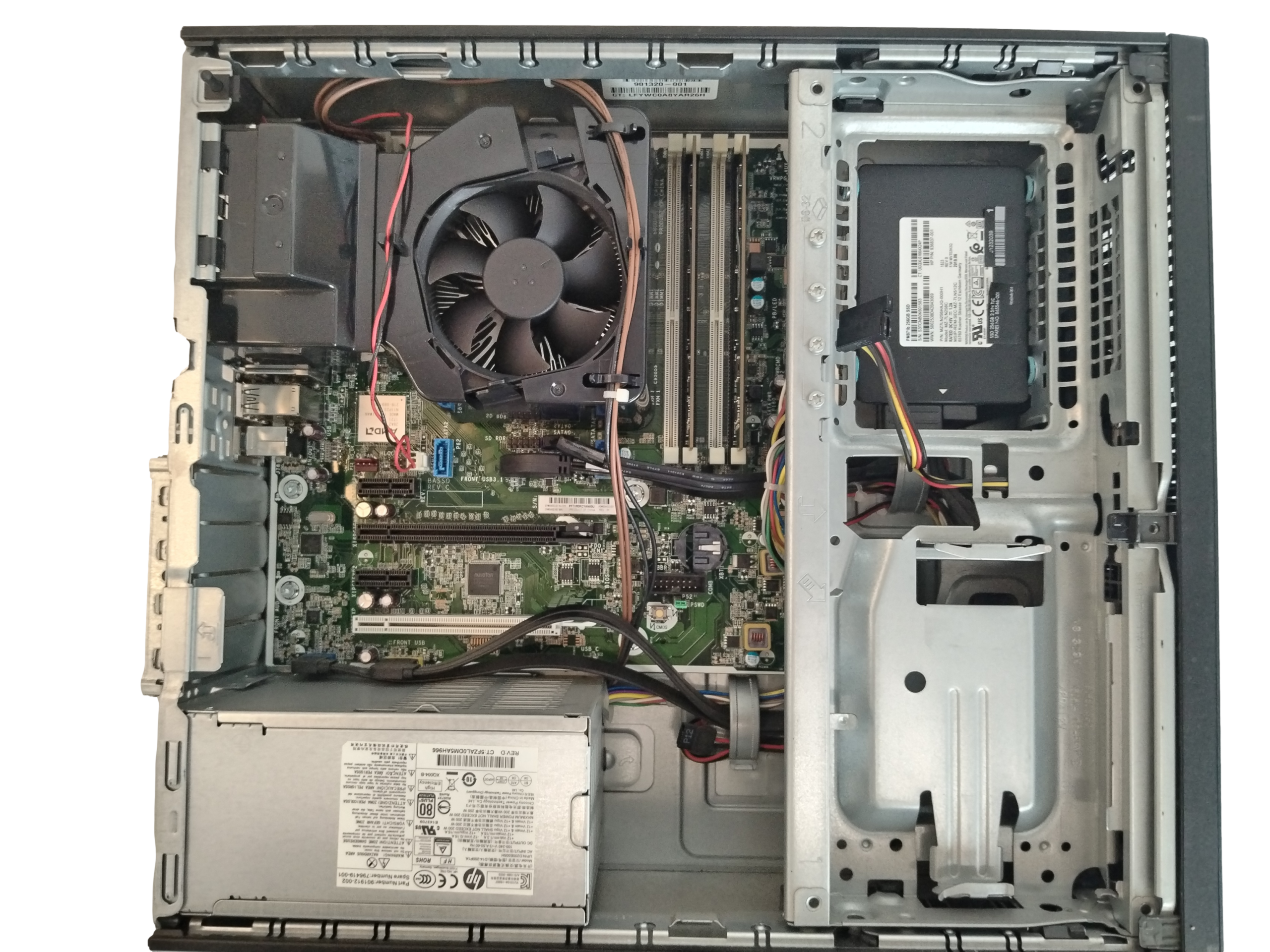 Torre Pc Escritorio HP AMD A6 8gb Ssd 256gb Windows 11