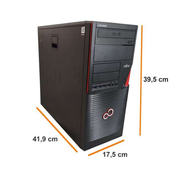 Torre Pc Escritorio Intel Core I5 8gb Ssd 256gb Win11 - W550