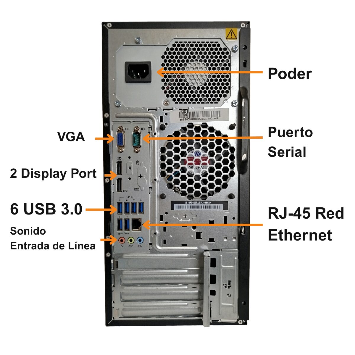 Torre Pc Escritorio Intel Core I5 8gb Ssd 256gb Windows 11