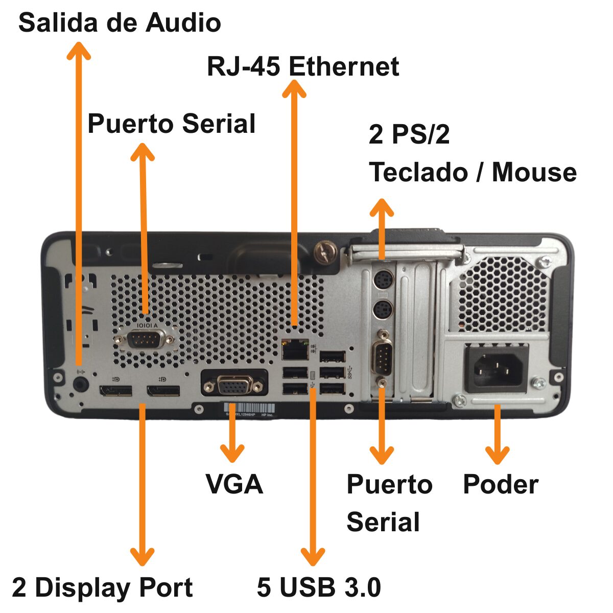Torre Pc Gamer y Diseño HP Amd Ryzen 5 16gb Ssd 256gb Win11