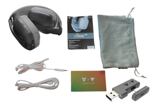 Auriculares Gamer Inalambrico Fantech Studio Pro Gris