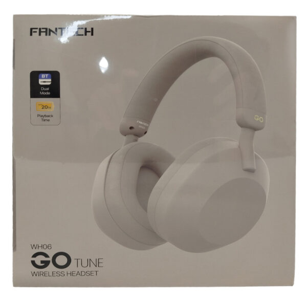Auriculares Inalambricos con Microfono Fantech Go Vibe Gris
