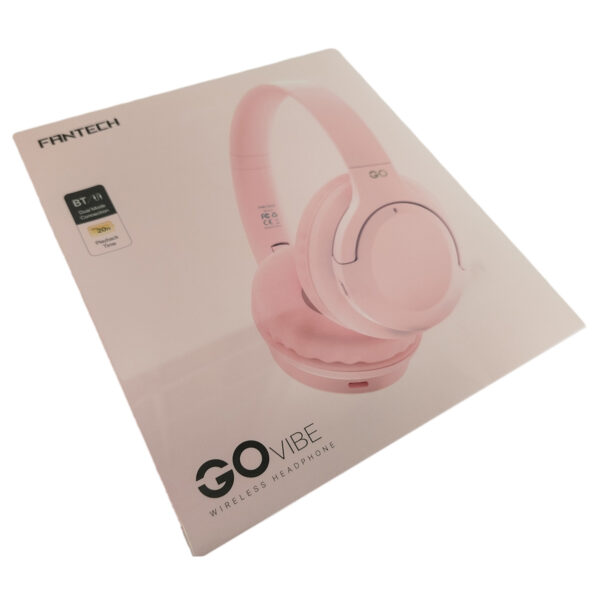 Auriculares Inalambricos con Microfono Fantech Go Vibe Rosa